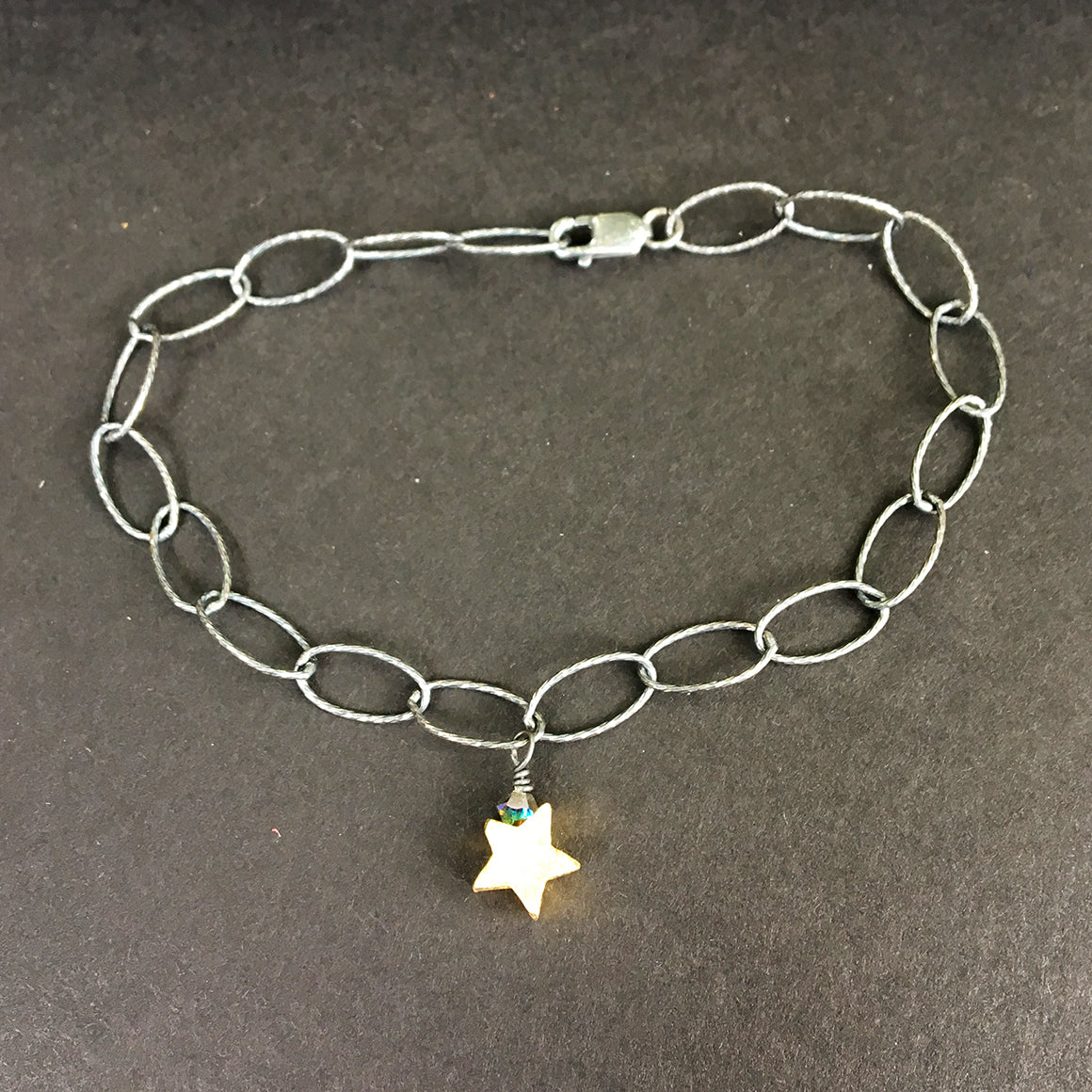 Loose Link Bracelet with Star