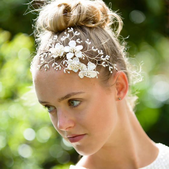 Apple Blossom Headdress