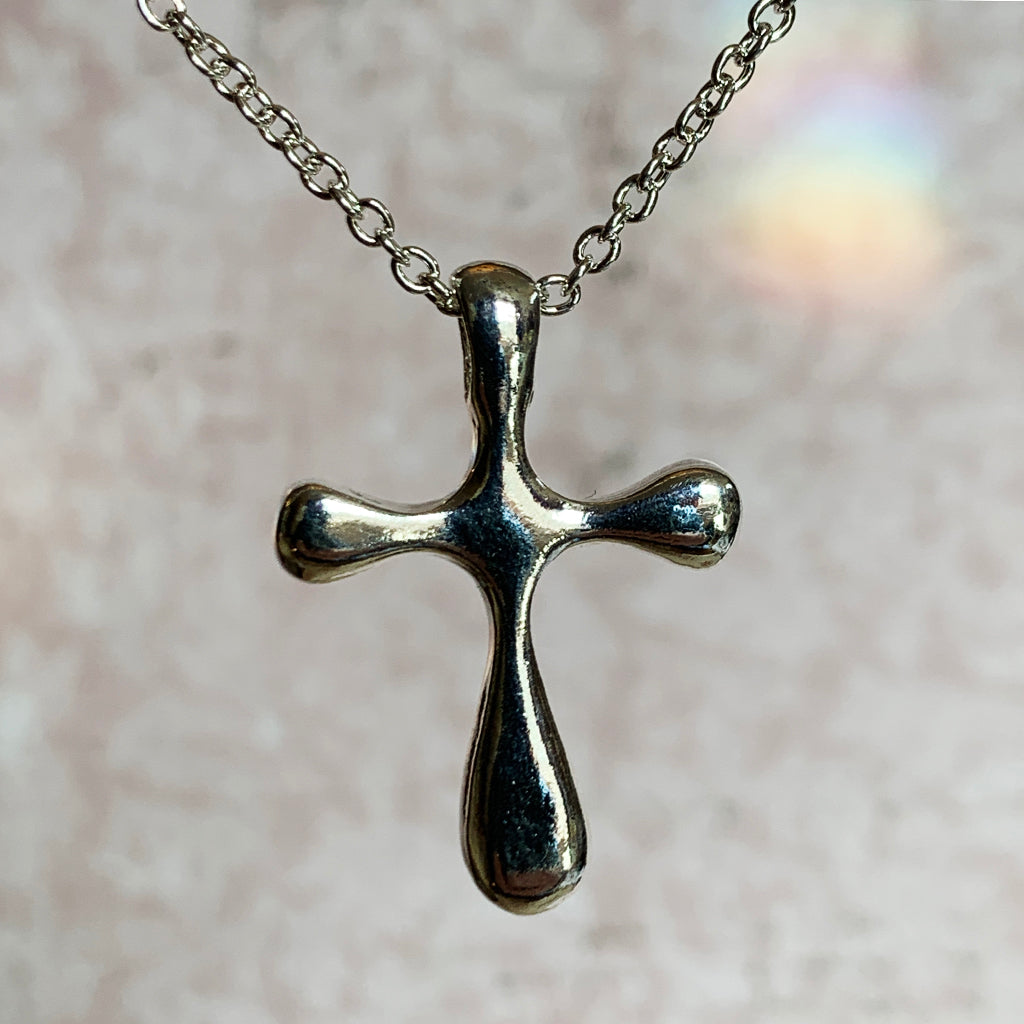 Silver Cross Necklace