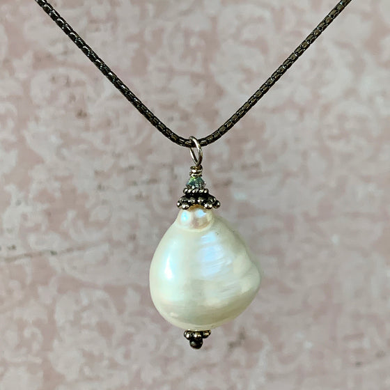 Extra Large Baroque Pearl Pendant