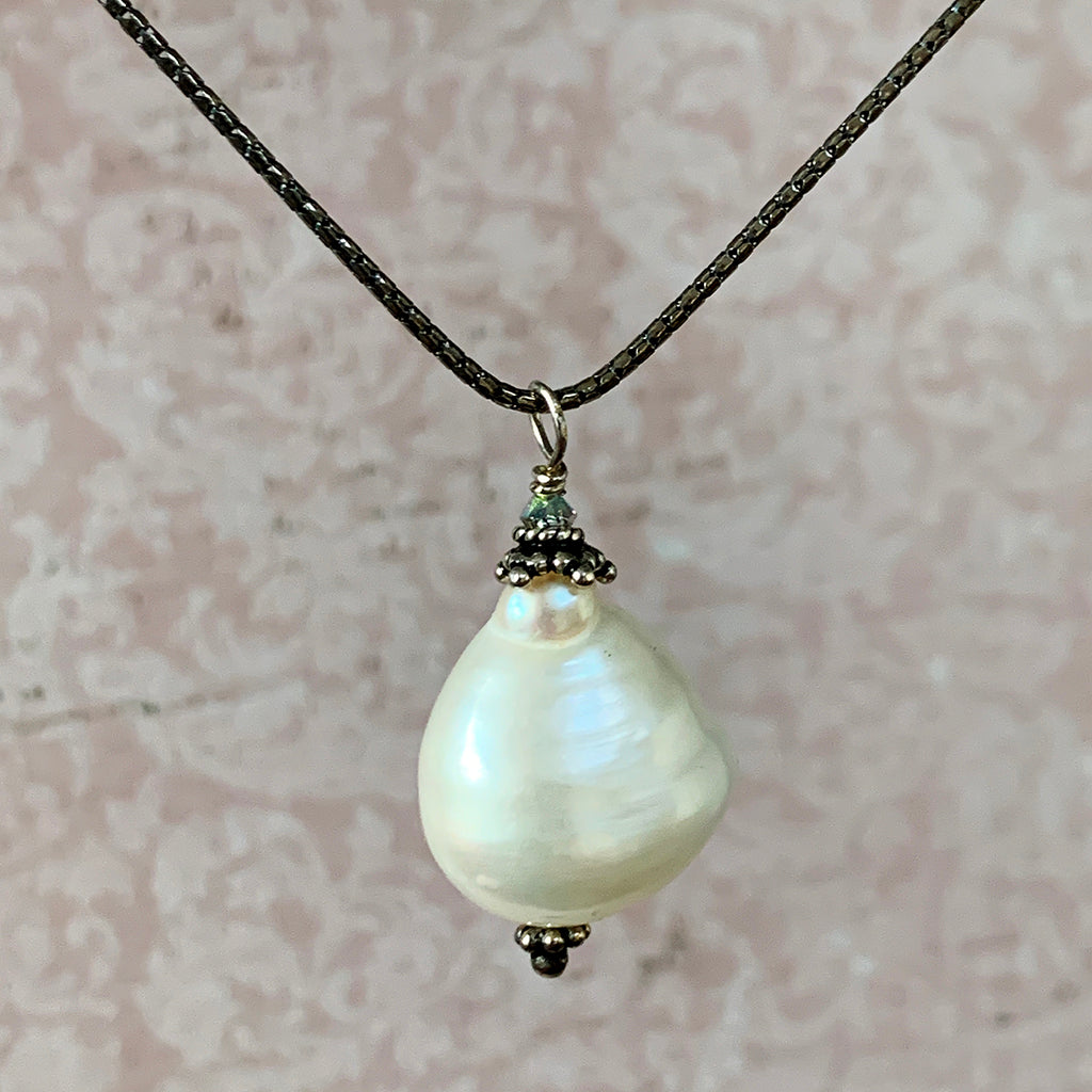 Extra Large Baroque Pearl Pendant