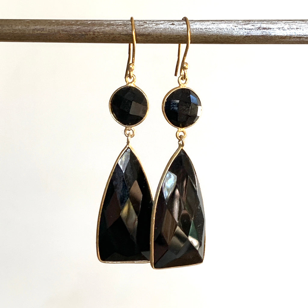 Onyx Drop Earrings