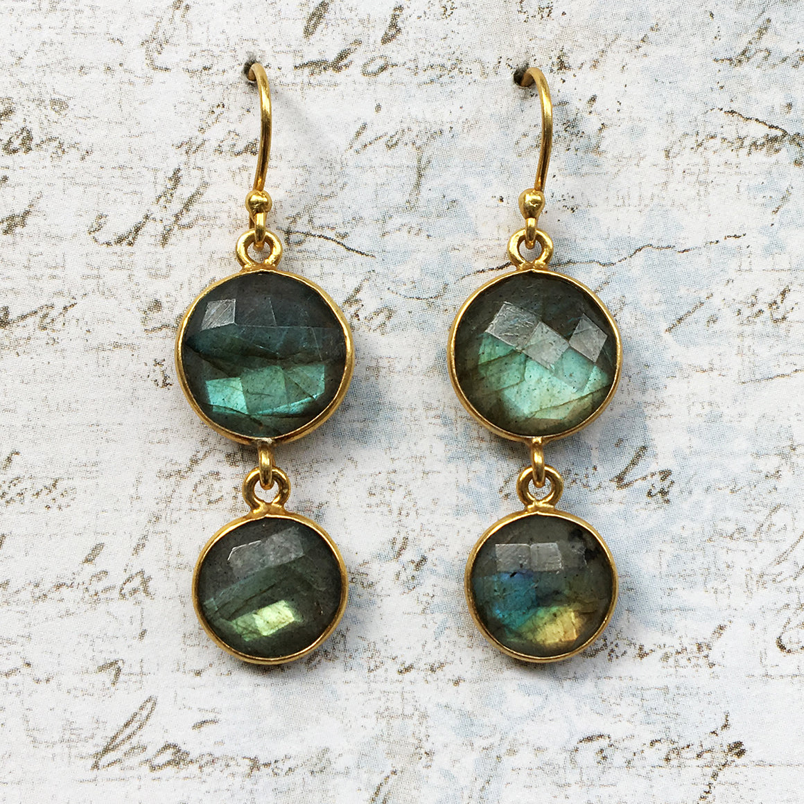 Labradorite Earrings