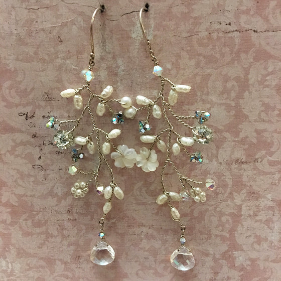 Large Blossom Earrings