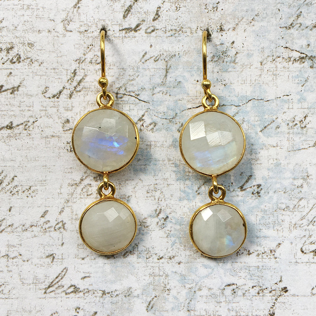 Moonstone Earrings