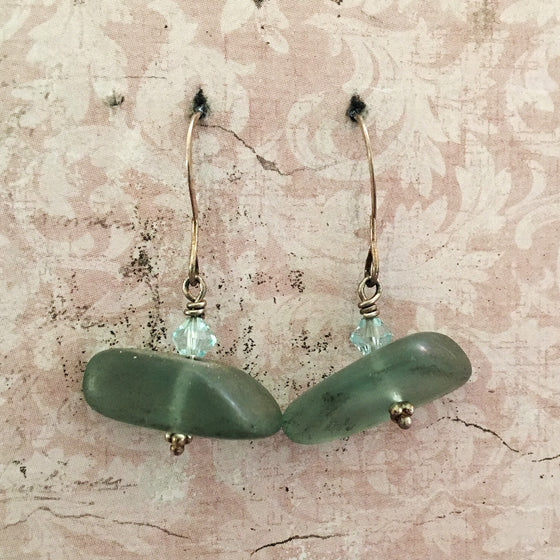 Sea Glass Earrings