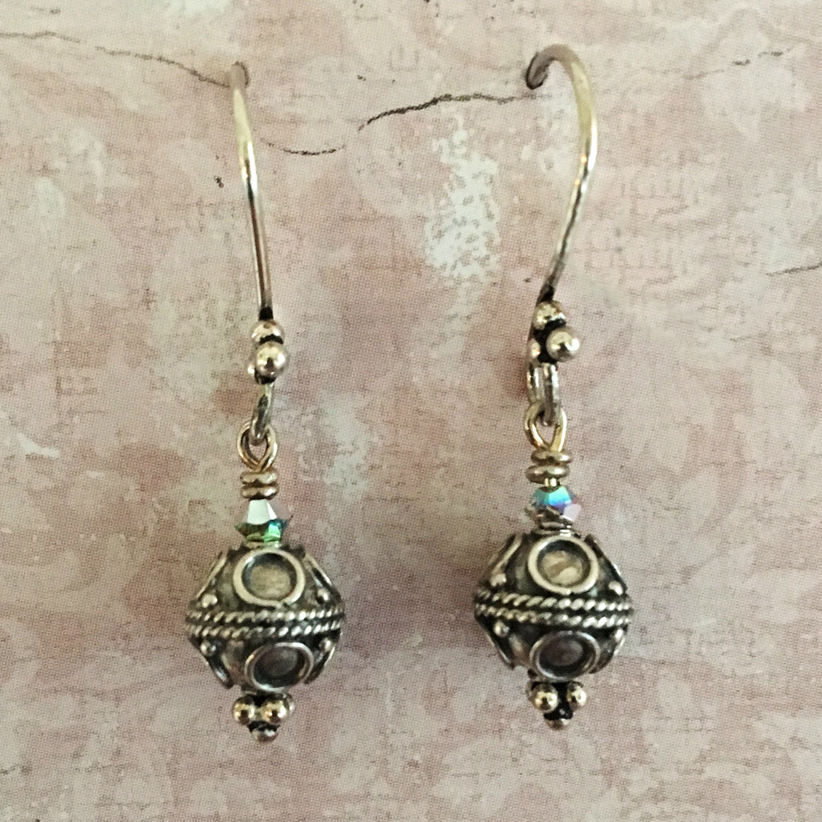 Small Bali Bead Earrings