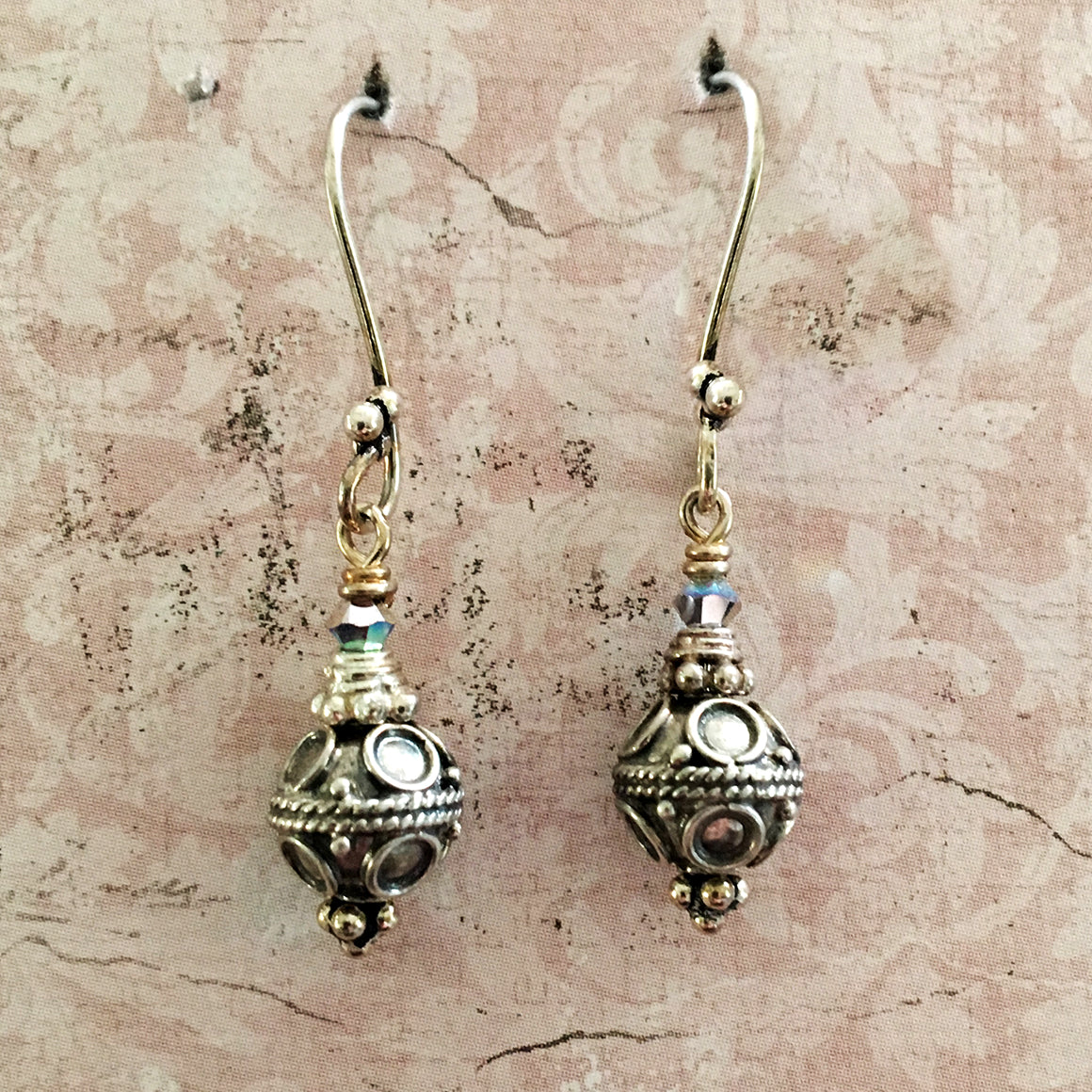 Small Silver Bali Earrings