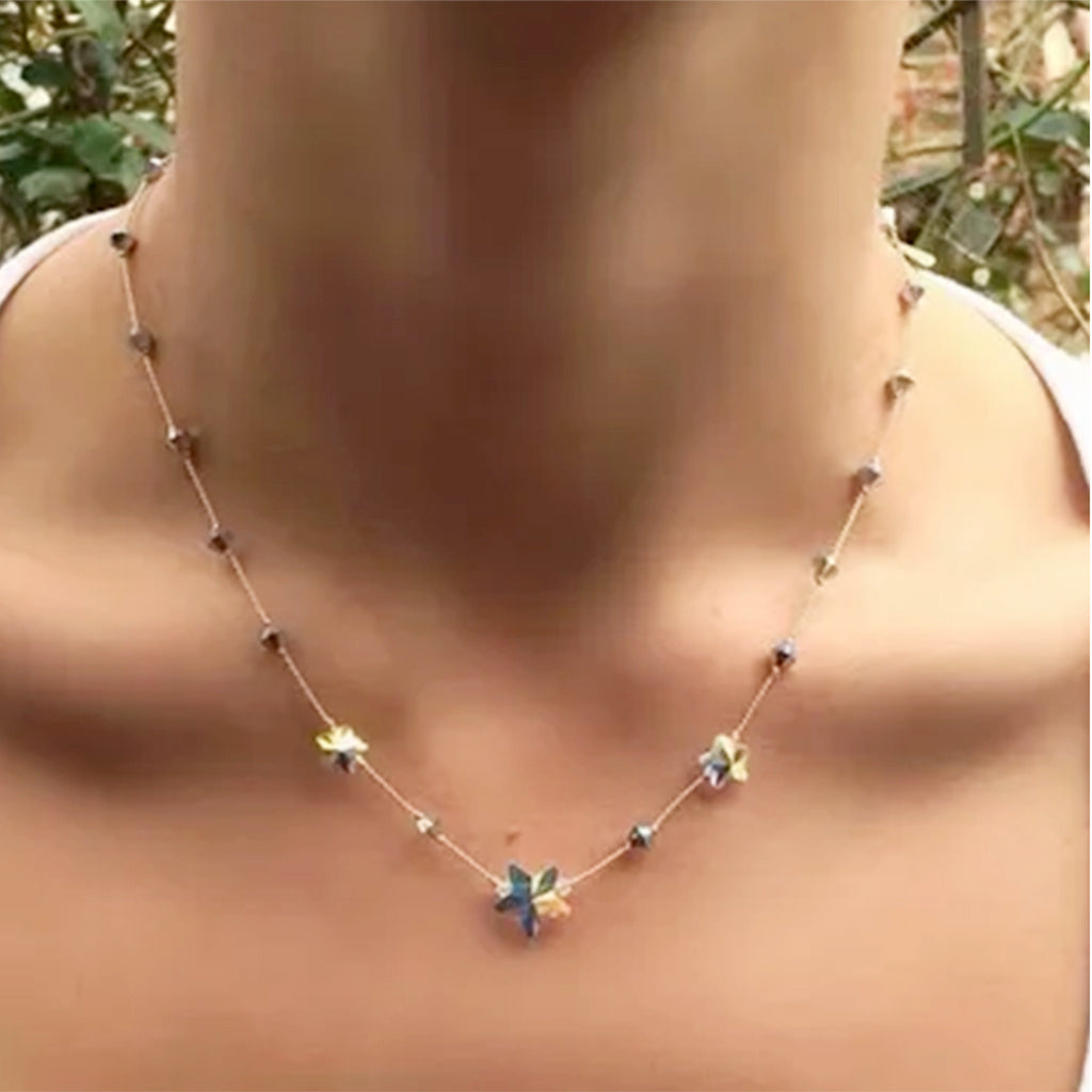 Swarovski Crystal Star Necklace