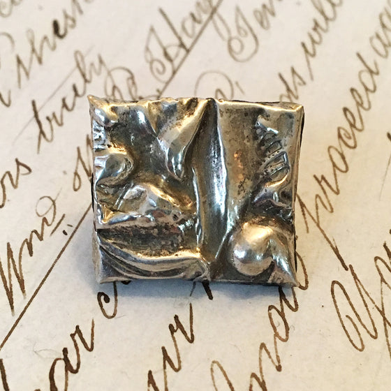Tiny Vintage Silver Brooch